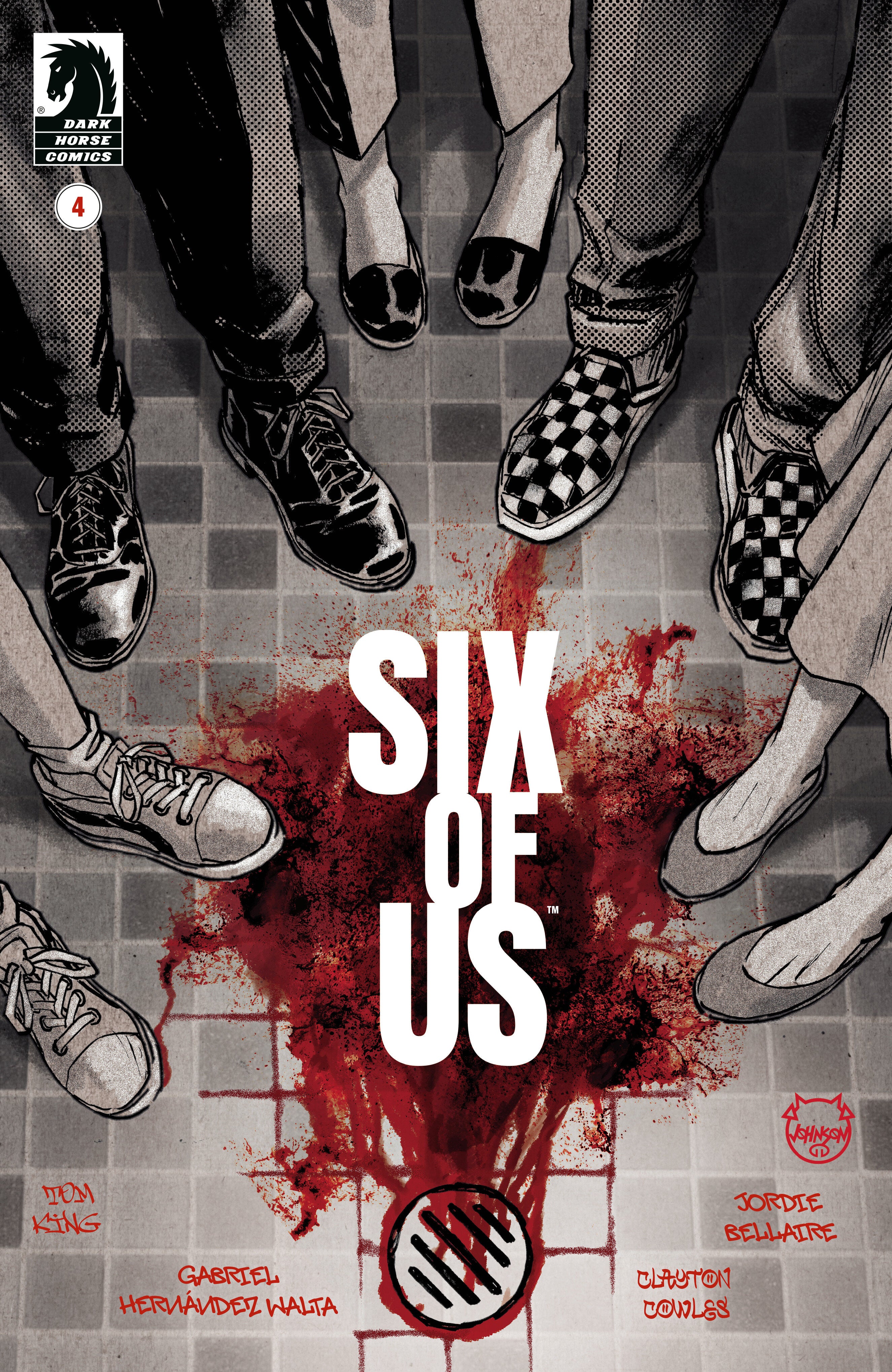 SIX OF US #4 (CVR C) (DAVE JOHNSON)
