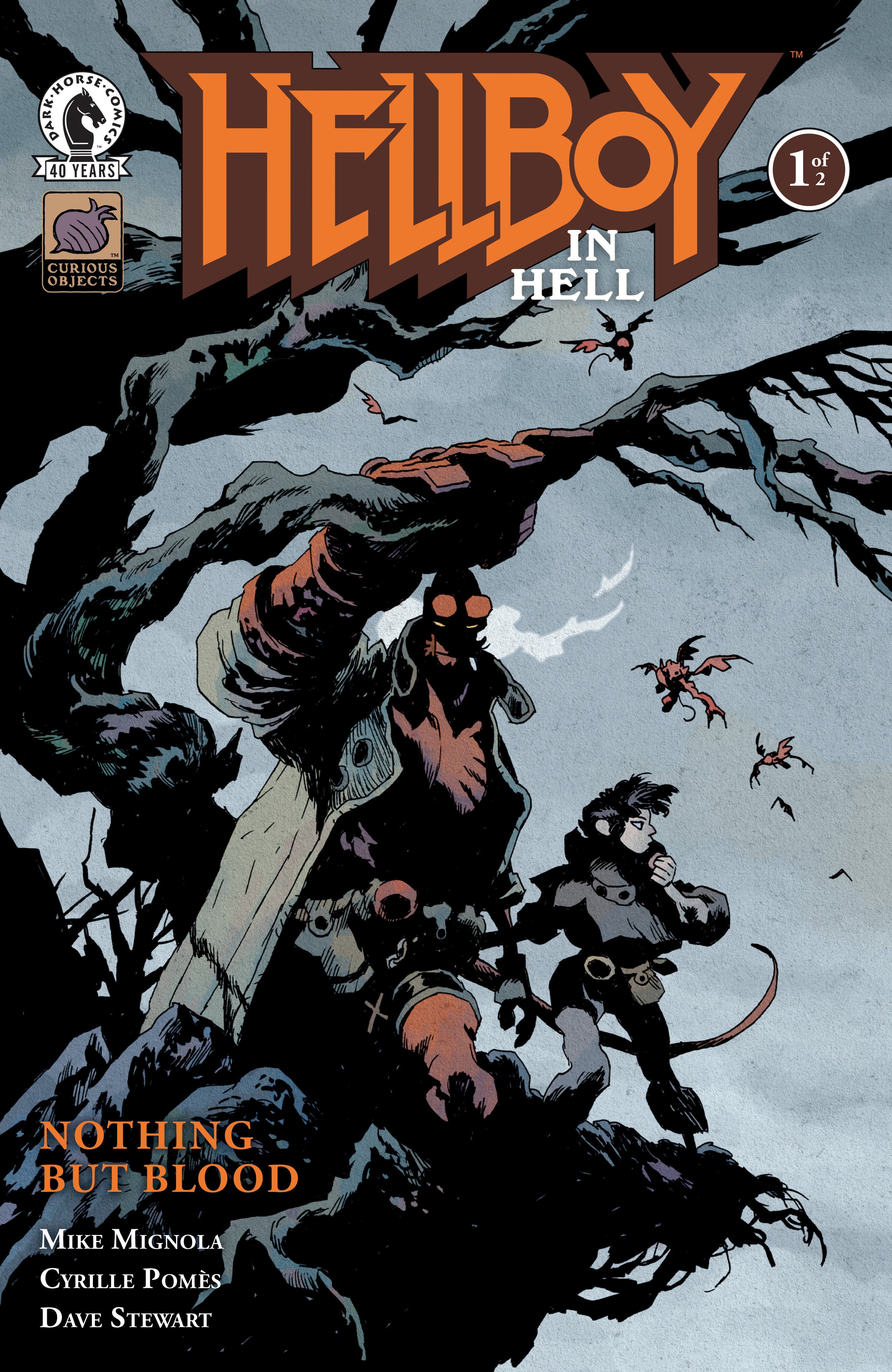 HELLBOY IN HELL: NOTHING BUT BLOOD #1 CVR A CYRILLE POMES