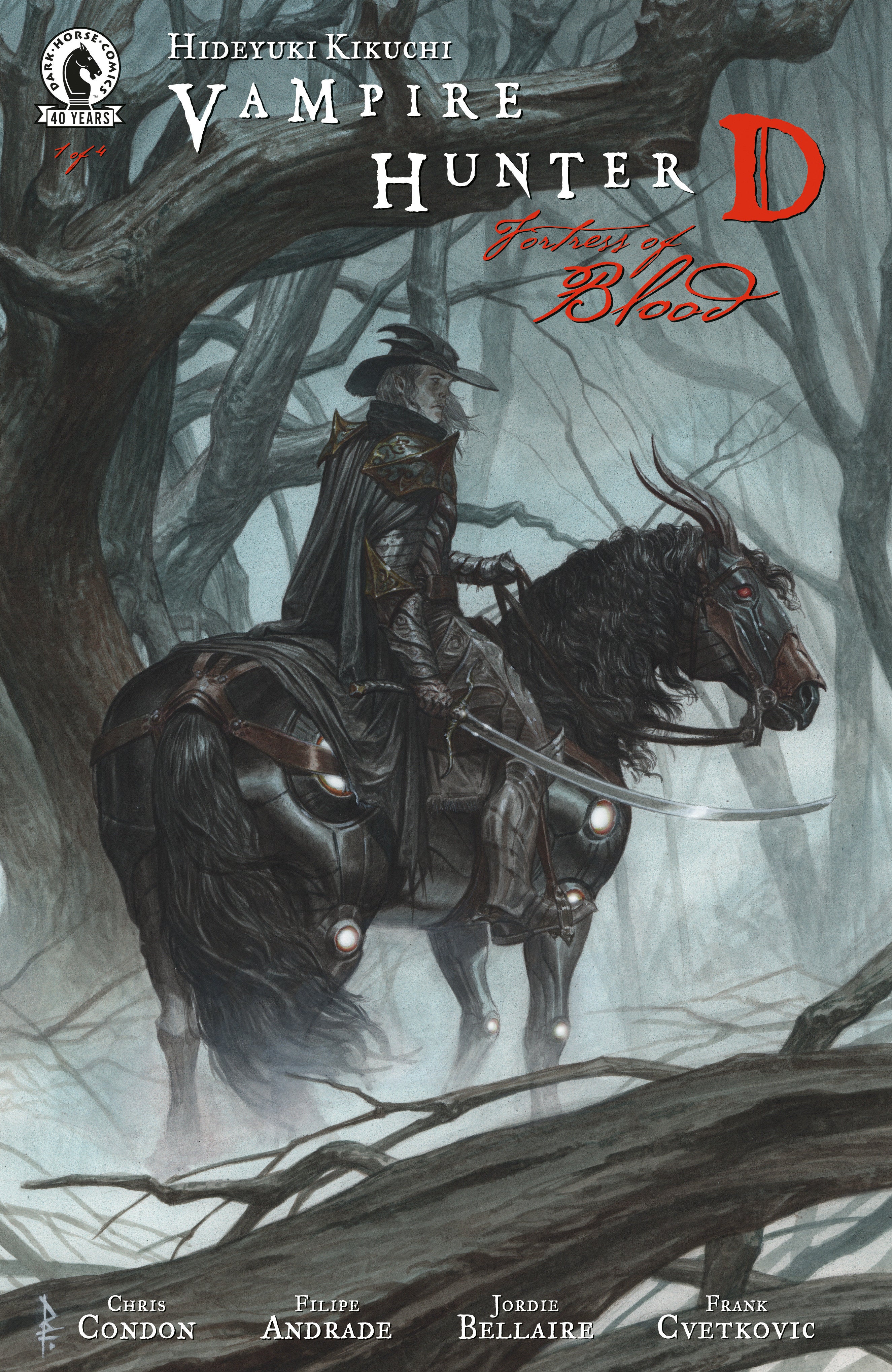 VAMPIRE HUNTER D: FORTRESS OF BLOOD #1 (CVR B) (RICCARDO FEDERICI)