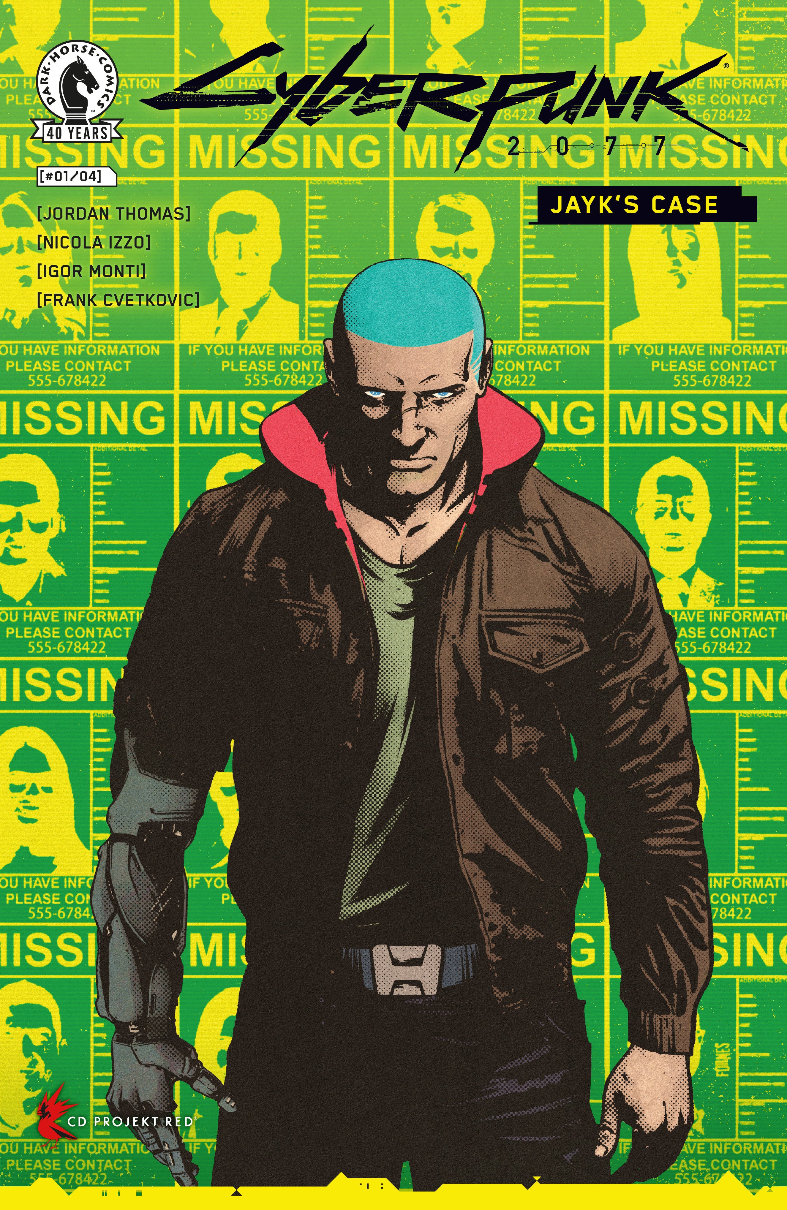 CYBERPUNK 2077: JAYK'S CASE #1 CVR B JORGE FORNES