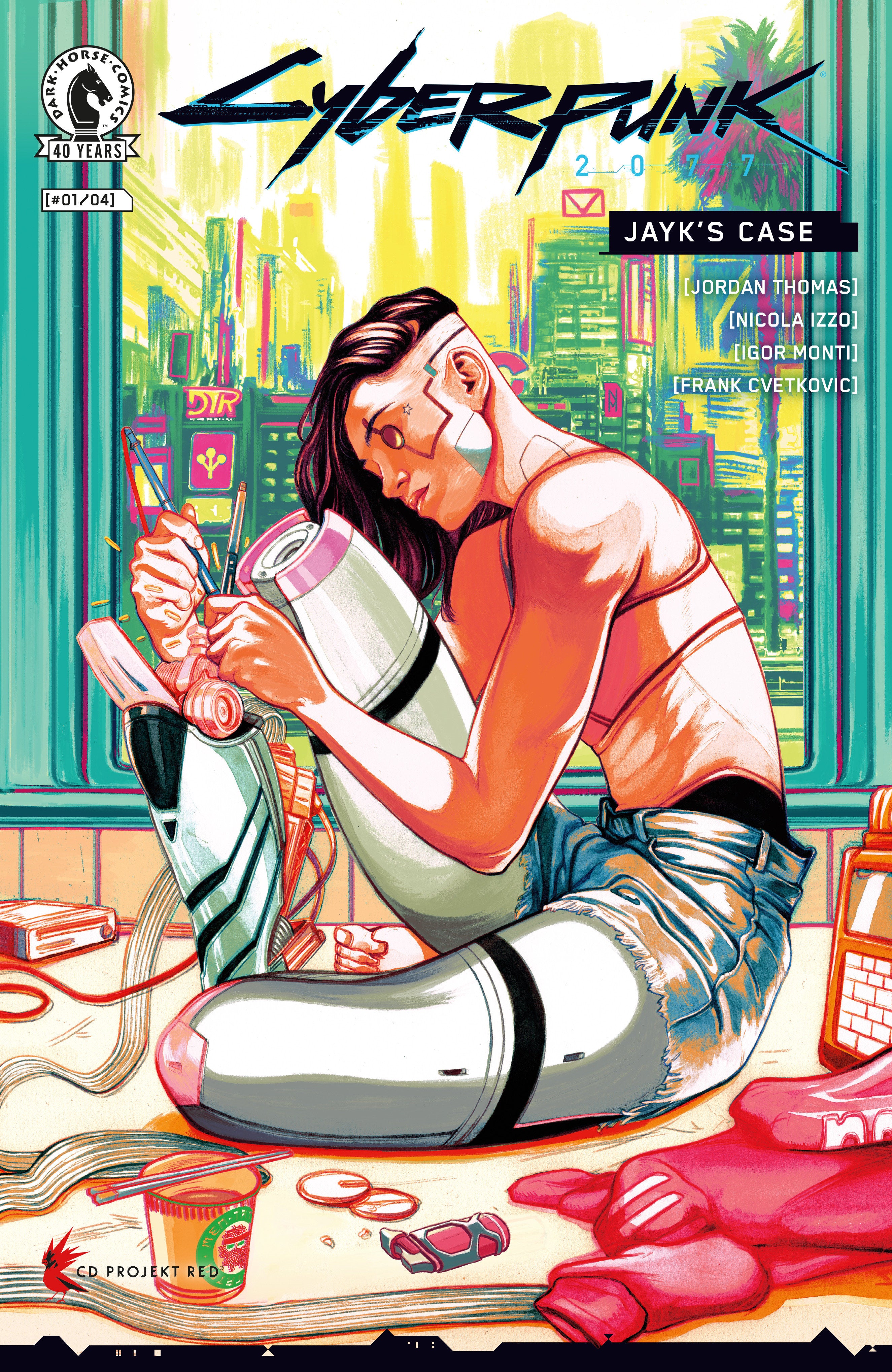 CYBERPUNK 2077: JAYK'S CASE #1 CVR D NIMIT MALAVIA