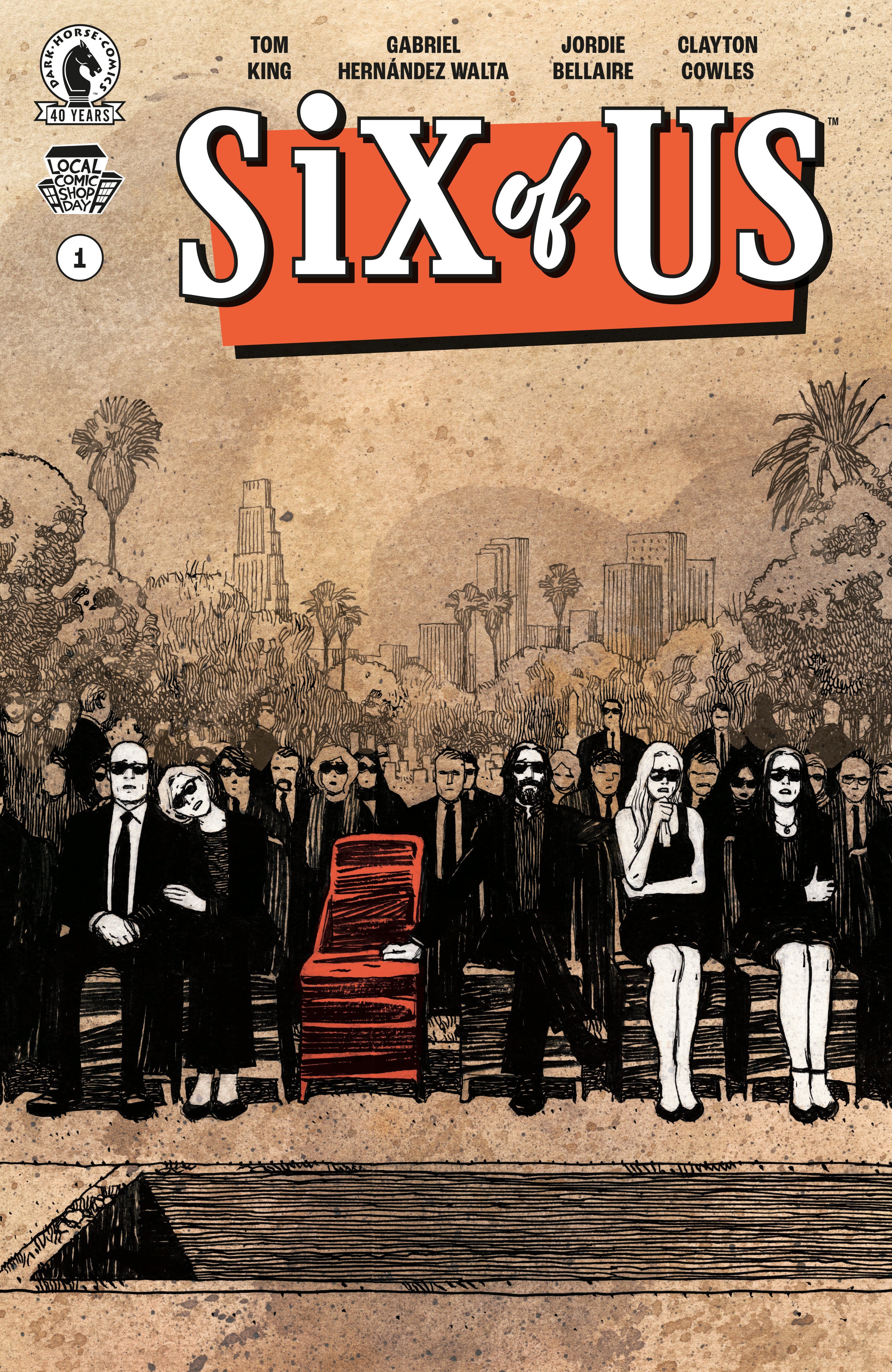 SIX OF US #1 CVR G GABRIEL HERNÁNDEZ WALTA LOCAL COMIC SHOP DAY