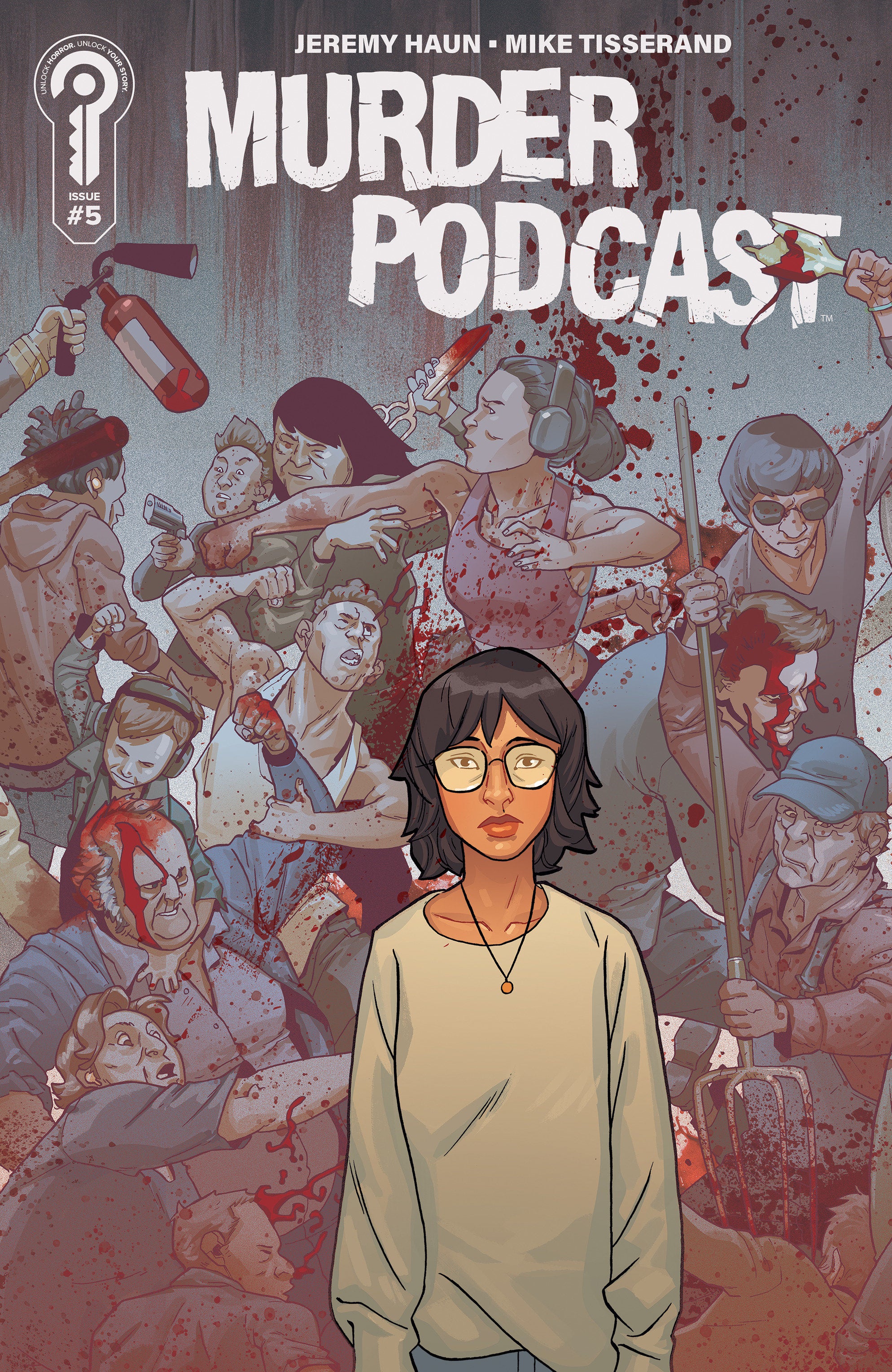 MURDER PODCAST #5 COVER B MIKE TISSERAND CONNECTED