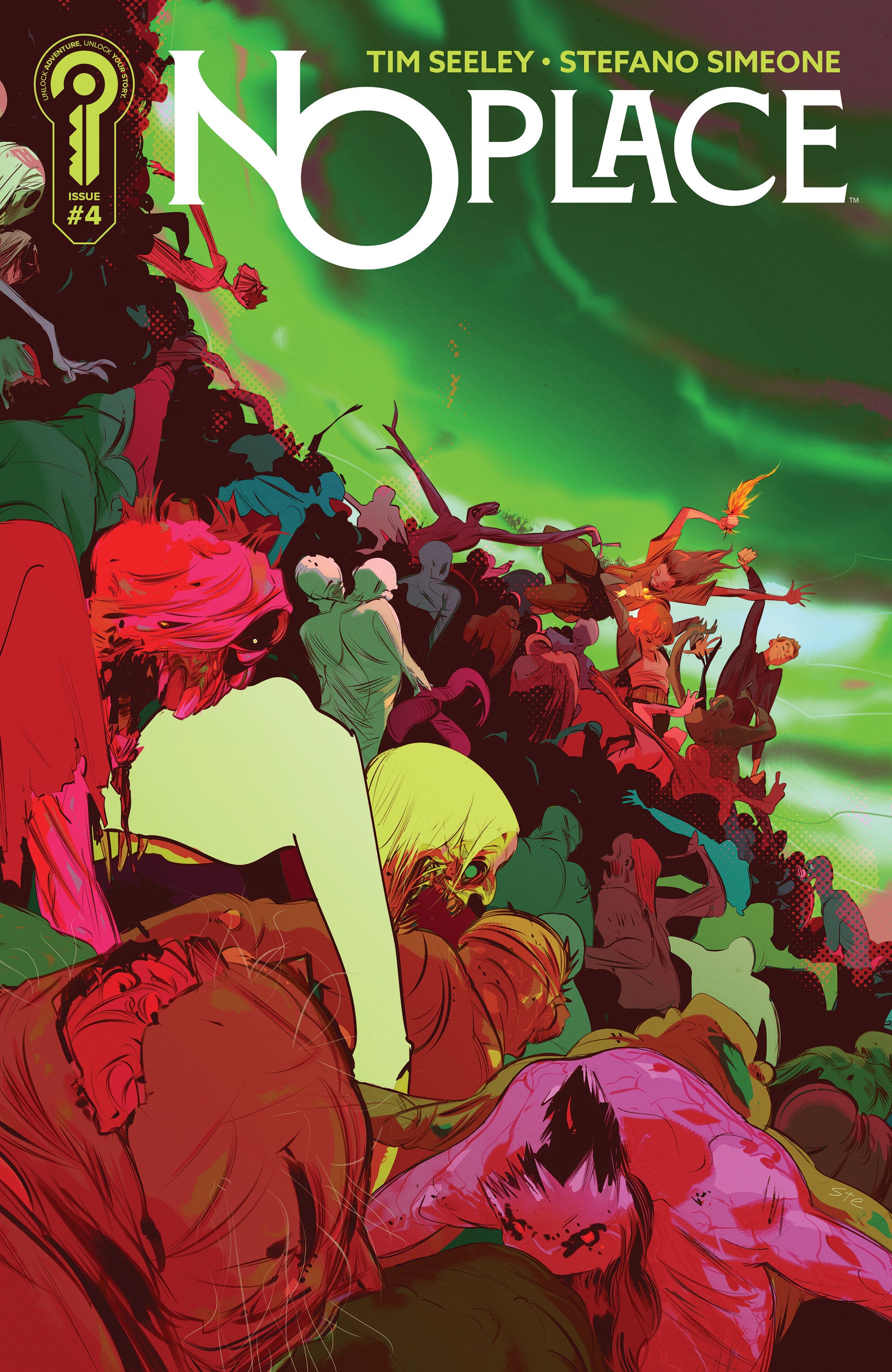 NO PLACE #4 COVER A STEFANO SIMEONE