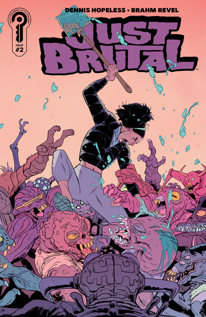 JUST BRUTAL #2 COVER A BRAHM REVEL