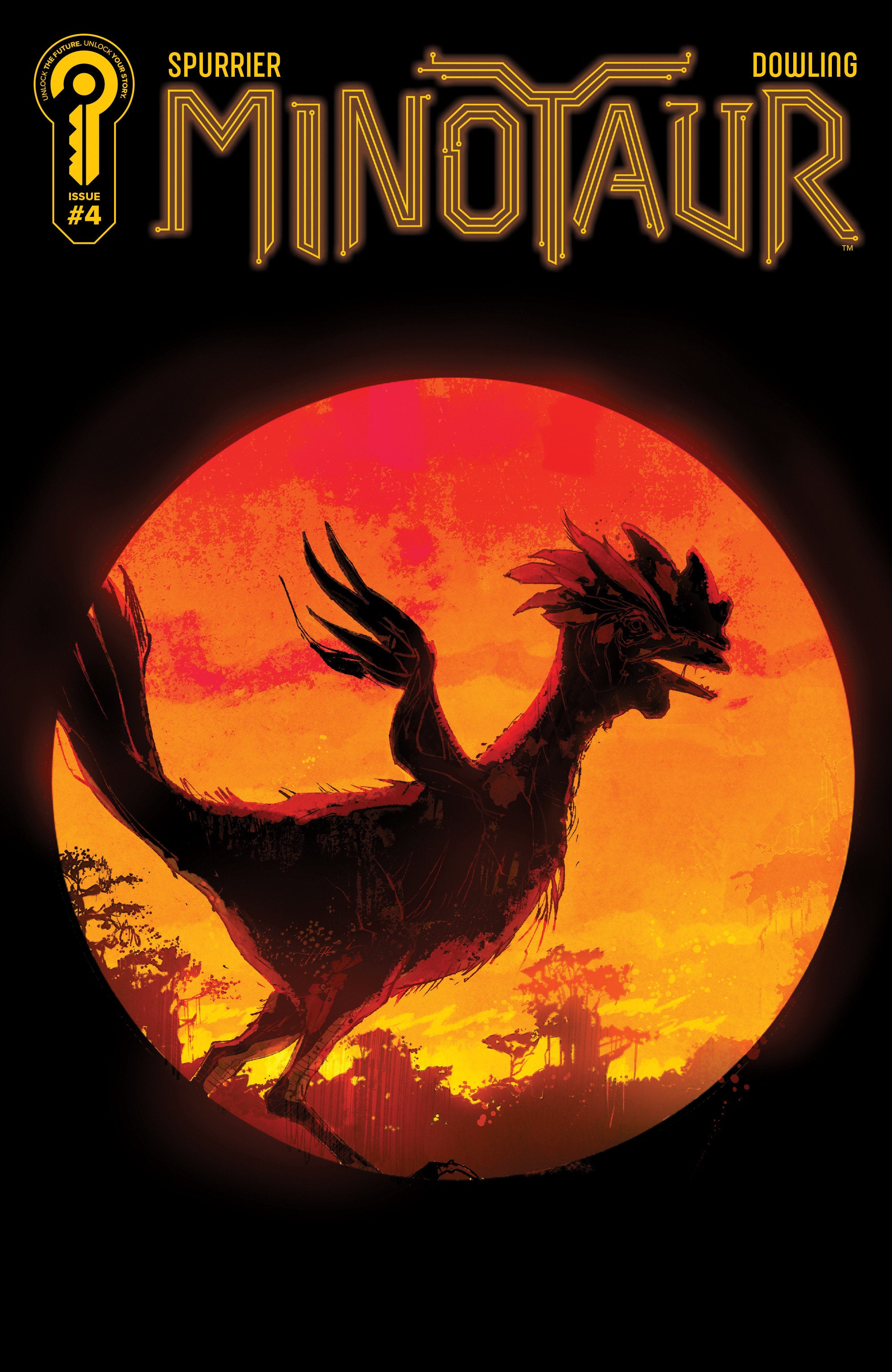 MINOTAUR #4 COVER A MICHAEL DOWLING