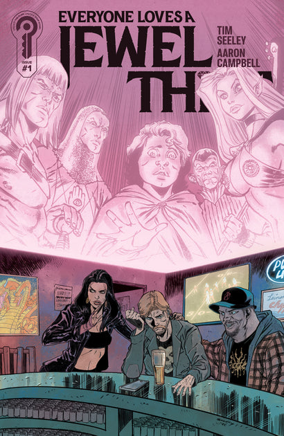 EVERYONE LOVES A JEWEL THIEF #1 COVER B TIM SEELEY