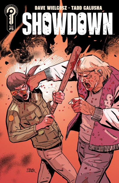 SHOWDOWN #5 COVER A STEVE LIEBER