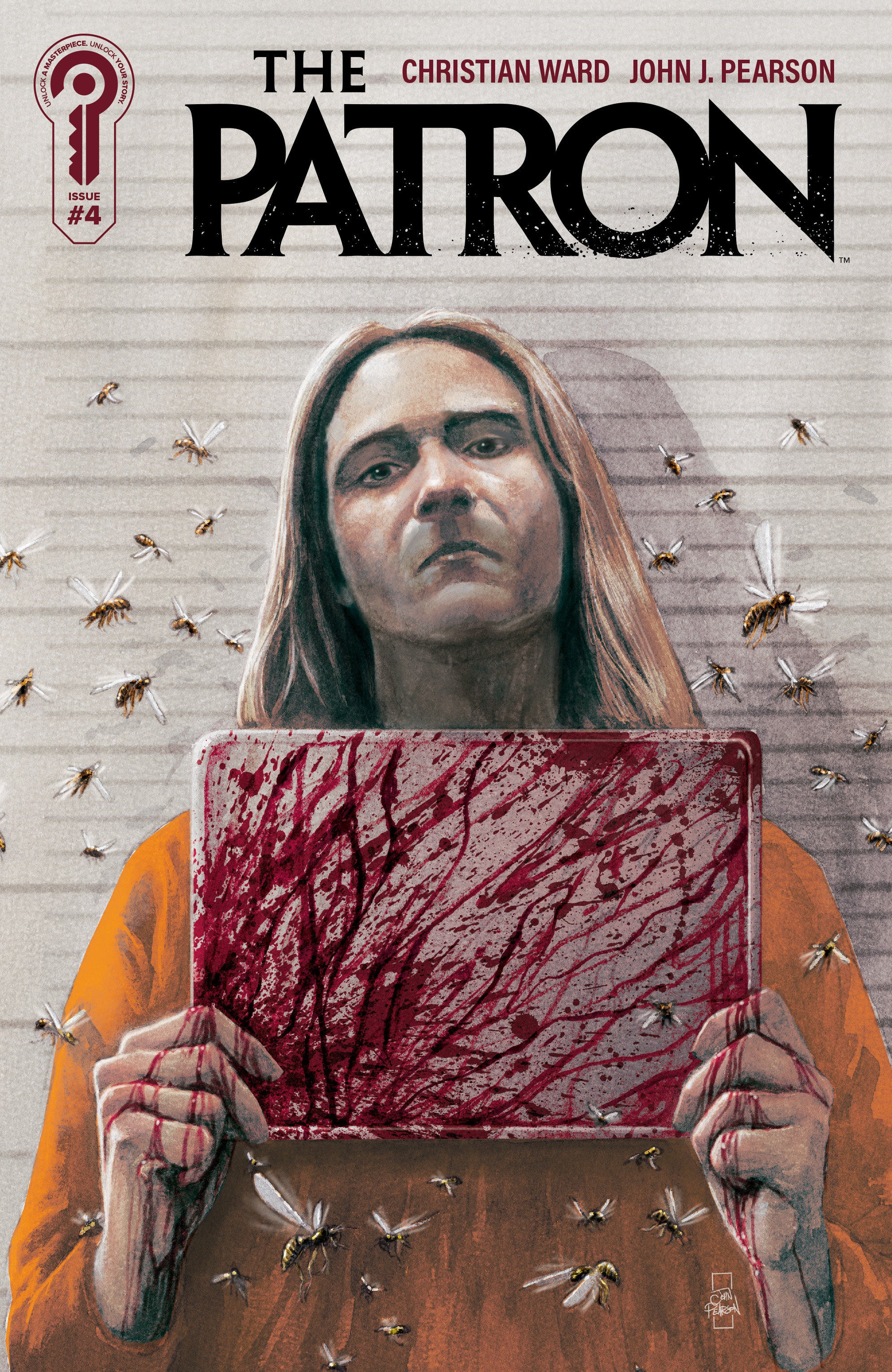 THE PATRON #4 COVER B JOHN J. PEARSON