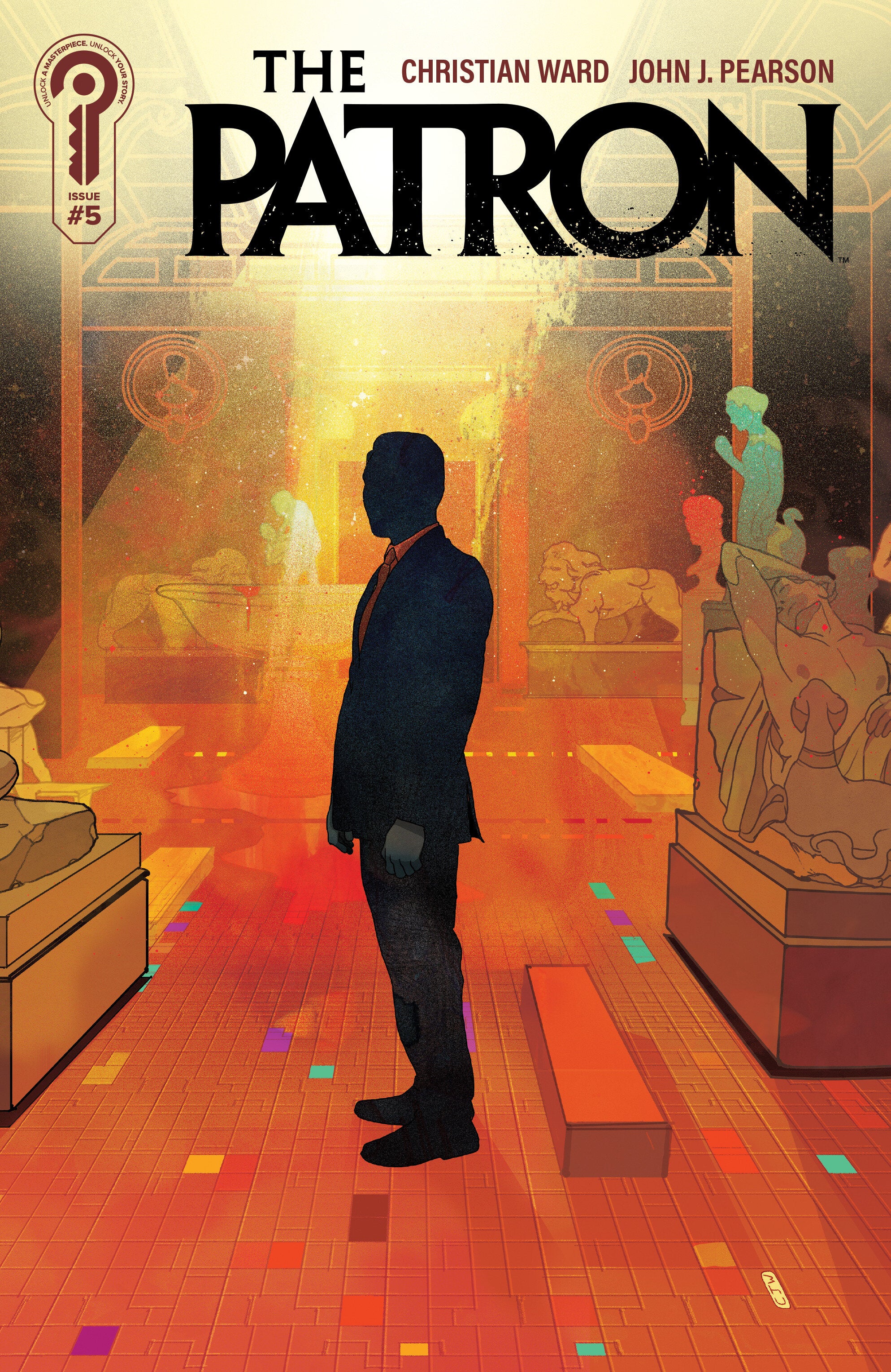THE PATRON #5 COVER A CHRISTIAN WARD