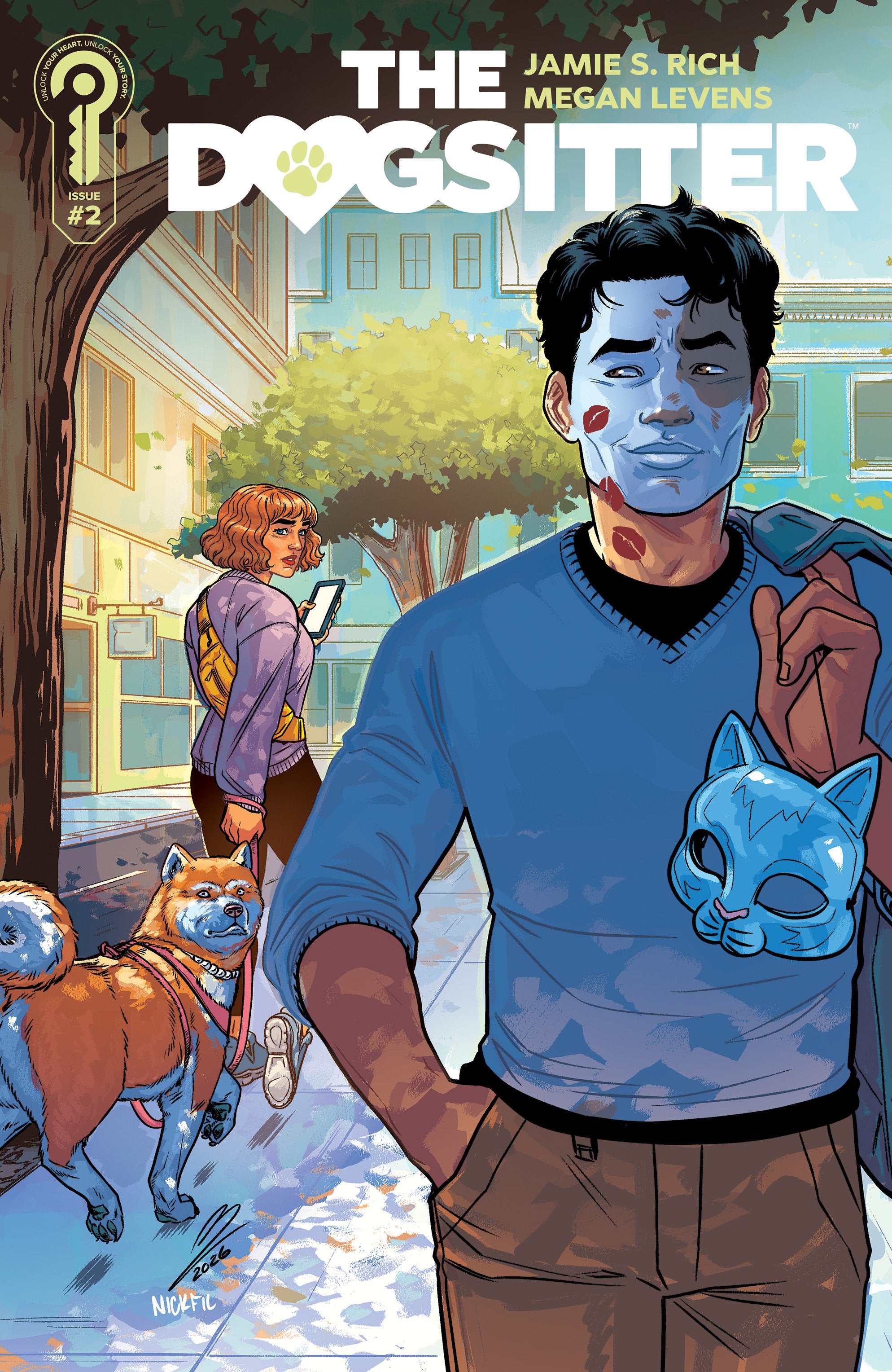 THE DOGSITTER #2 COVER A MEGAN LEVENS
