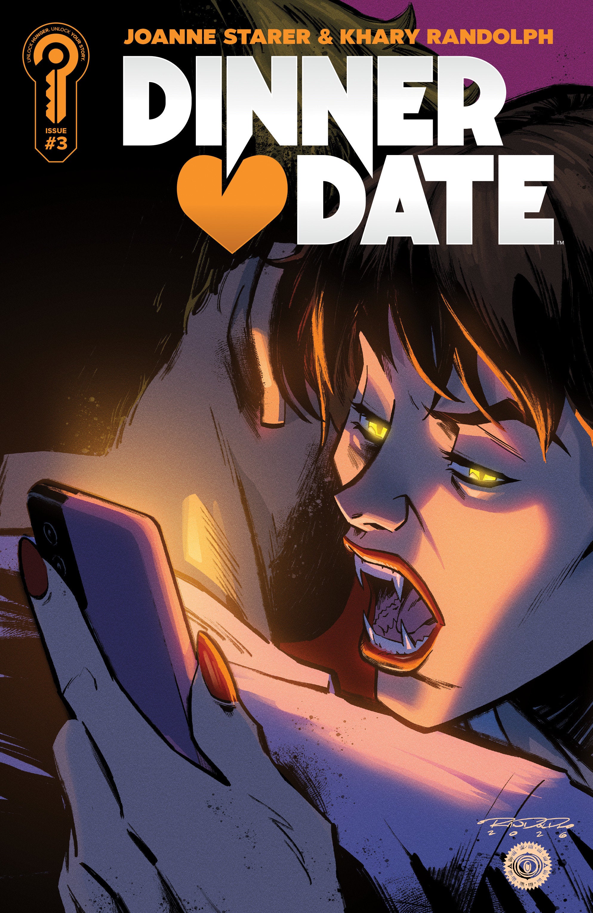 DINNER DATE #3 COVER A KHARY RANDOLPH