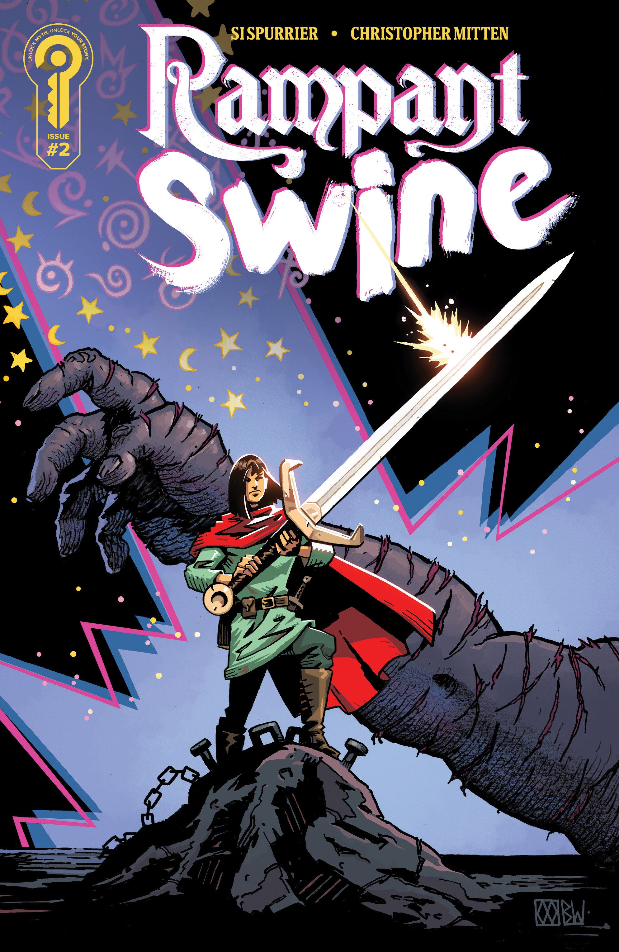 RAMPANT SWINE #2 COVER B MATT WAGNER