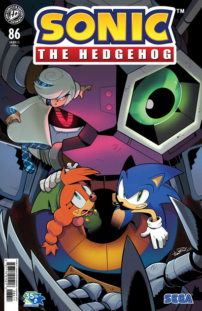 SONIC THE HEDGEHOG #86 COVER A ROTHLISBERGER