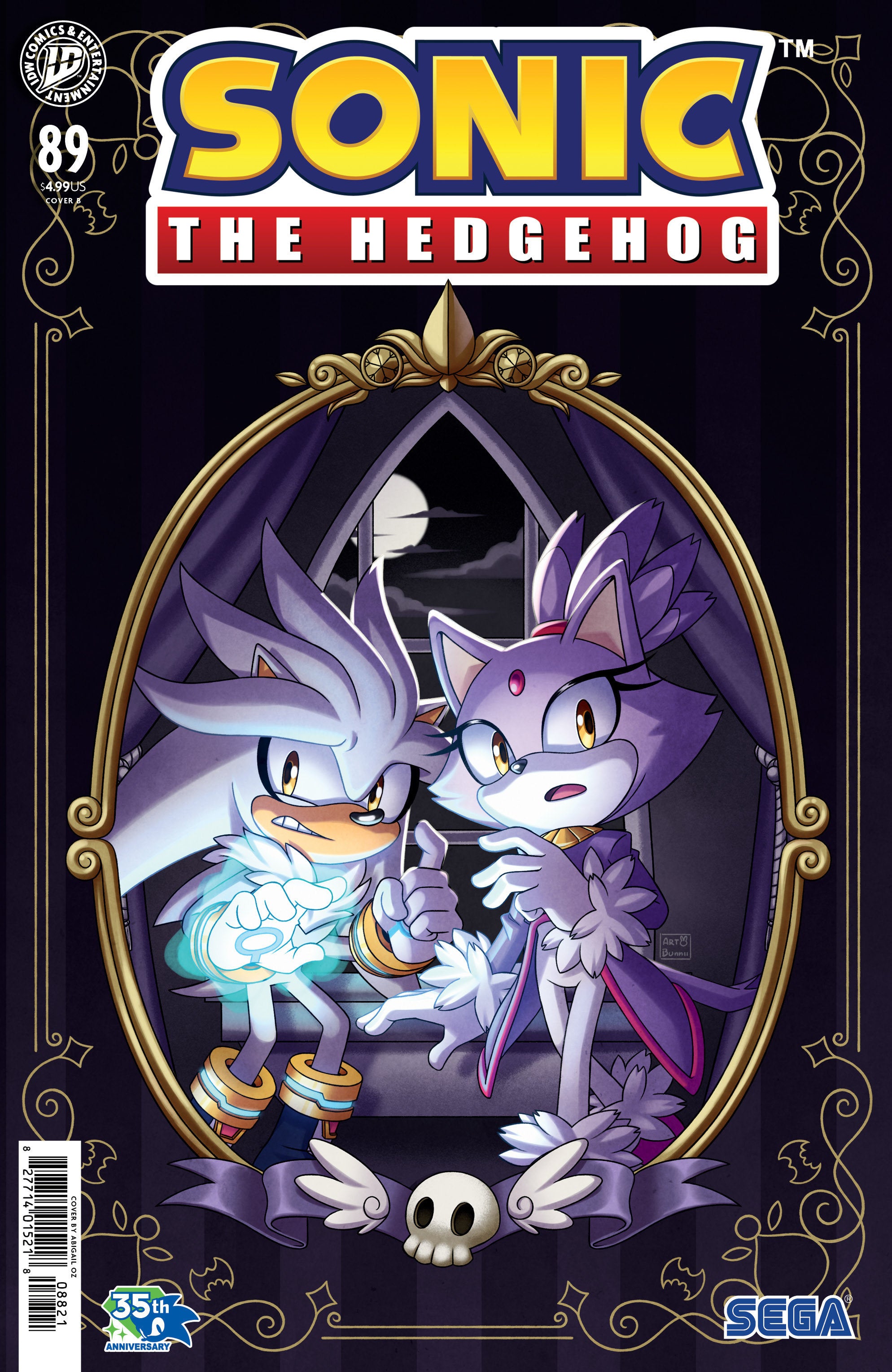 SONIC THE HEDGEHOG #89 VARIANT B OZ