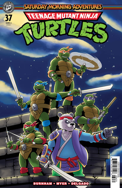 TEENAGE MUTANT NINJA TURTLES: SATURDAY MORNING ADVENTURES #37 COVER C MILLER