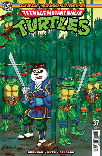 TEENAGE MUTANT NINJA TURTLES: SATURDAY MORNING ADVENTURES #37 COVER D FOIL LAVIGNE