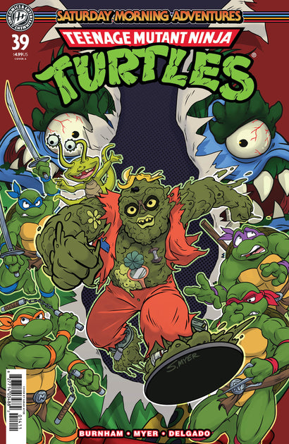 TEENAGE MUTANT NINJA TURTLES: SATURDAY MORNING ADVENTURES #39 COVER A MYER