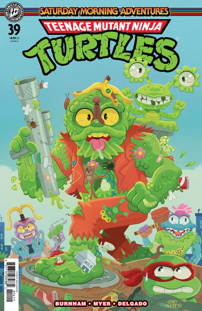 TEENAGE MUTANT NINJA TURTLES: SATURDAY MORNING ADVENTURES #39 VARIANT B HUNTING