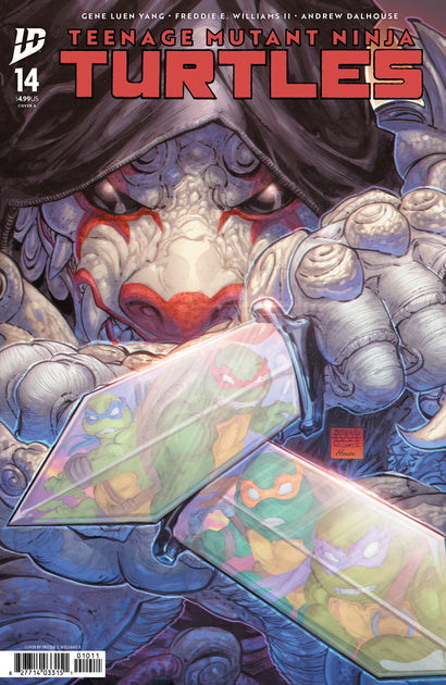TEENAGE MUTANT NINJA TURTLES #14 COVER A WILLIAMS II