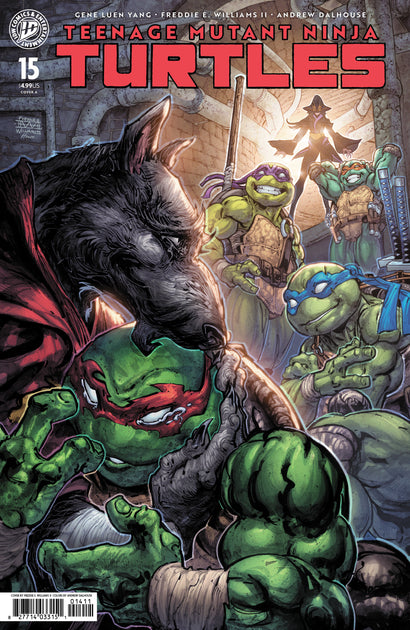 TEENAGE MUTANT NINJA TURTLES #15 COVER A WILLIAMS II