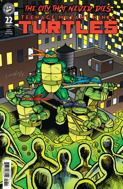 TEENAGE MUTANT NINJA TURTLES #22 VARIANT D RUGG