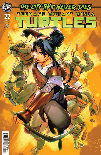 TEENAGE MUTANT NINJA TURTLES #22 VARIANT E ANDOLFO