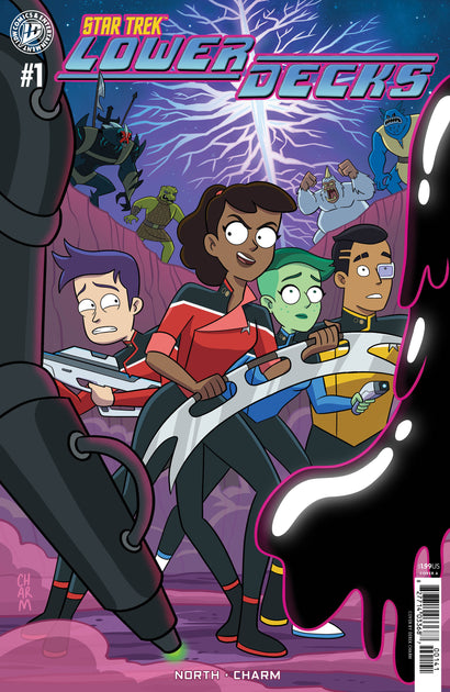 STAR TREK: LOWER DECKS #1: IDW CLASSICS COVER A CHARM