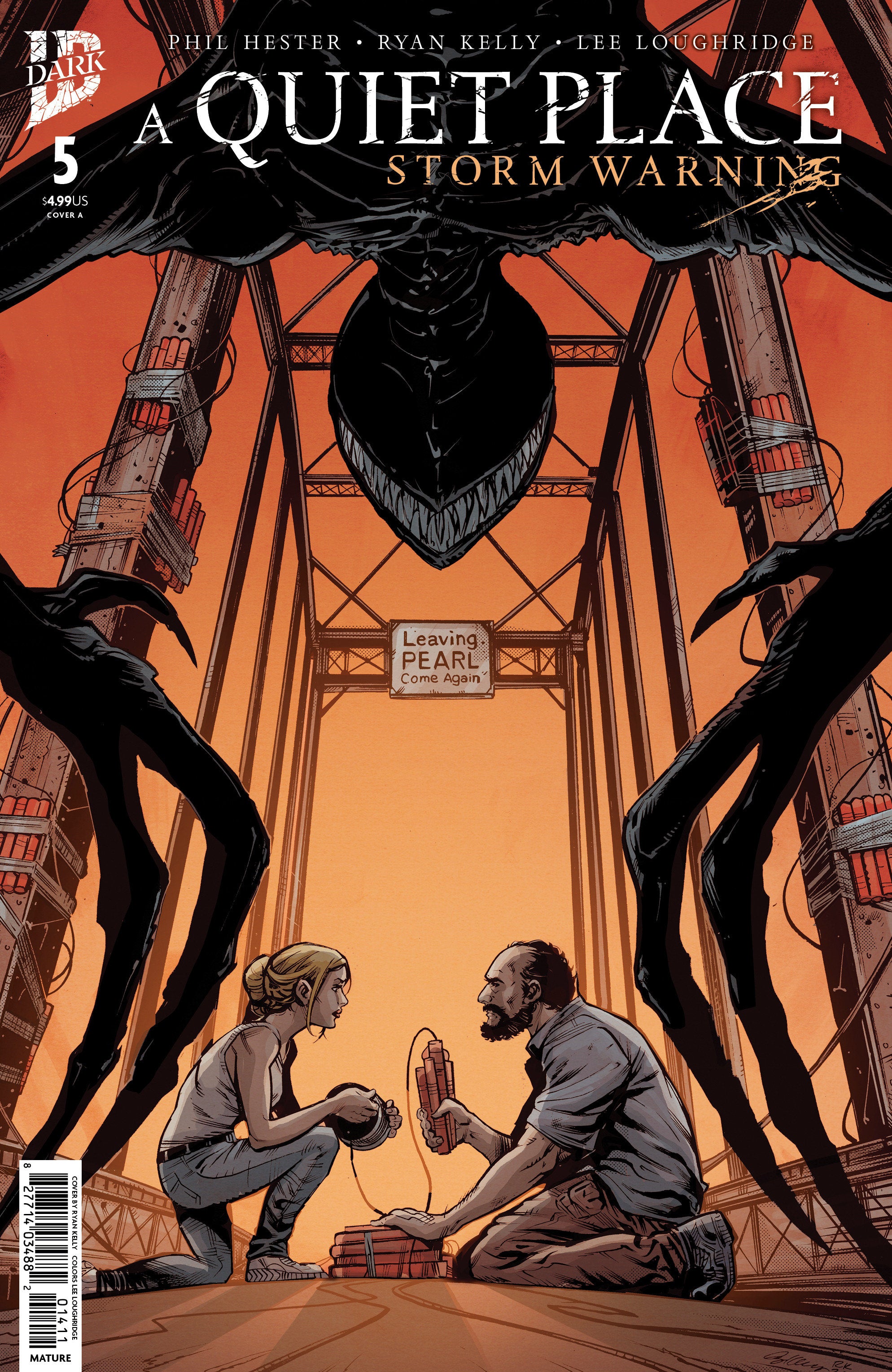 A QUIET PLACE: STORM WARNING #5 COVER A KELLY