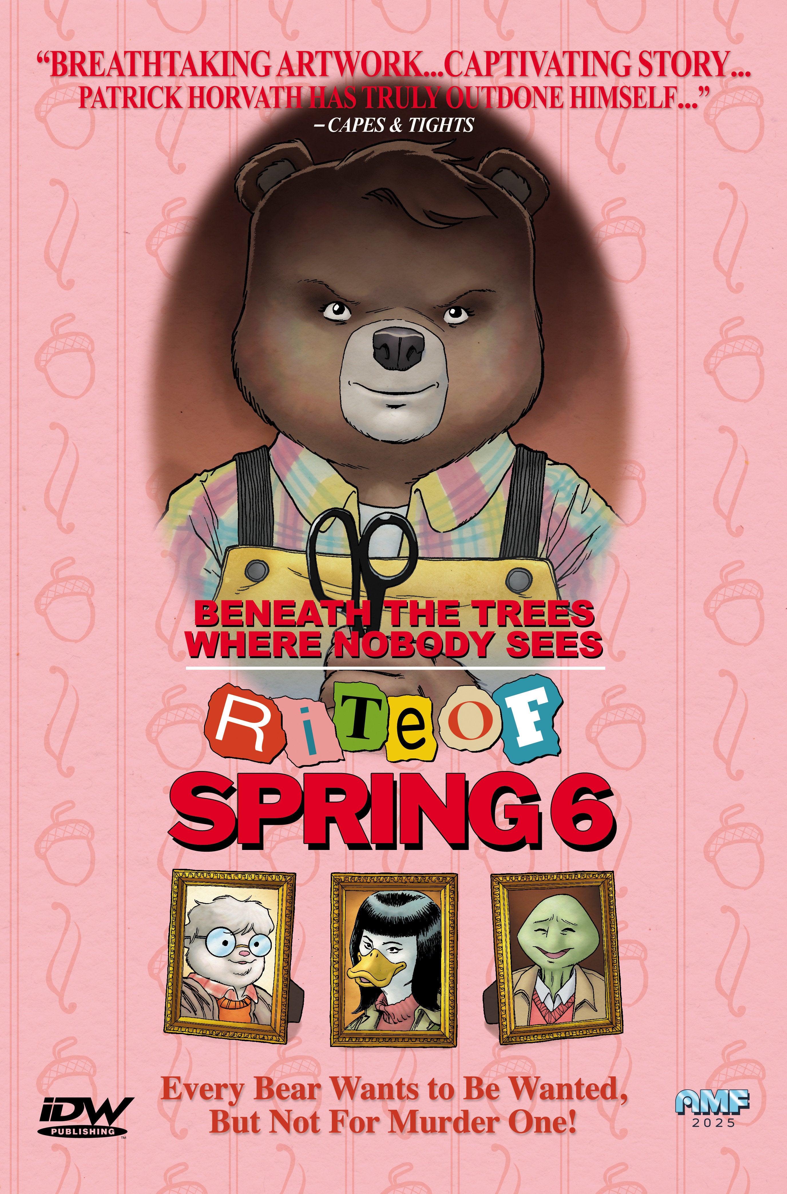 BENEATH THE TREES WHERE NOBODY SEES: RITE OF SPRING #6 COVER B FLEECS MOVIE HOMAGE COVER