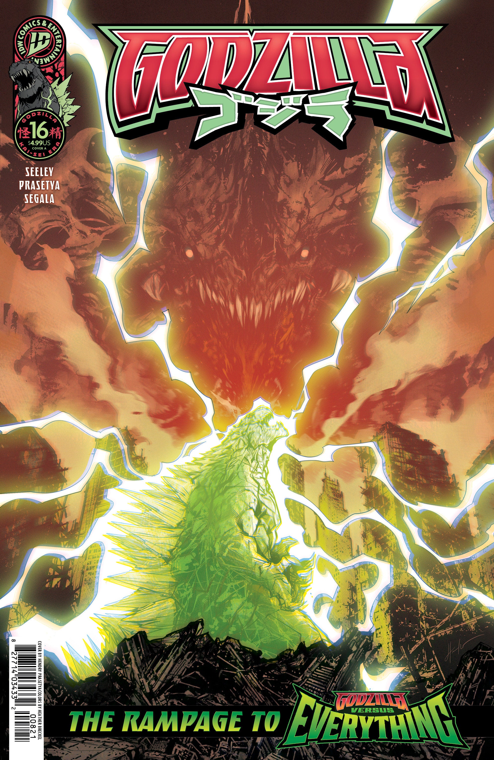 GODZILLA [KAI-SEI ERA] #16 COVER A (PRASETYA)