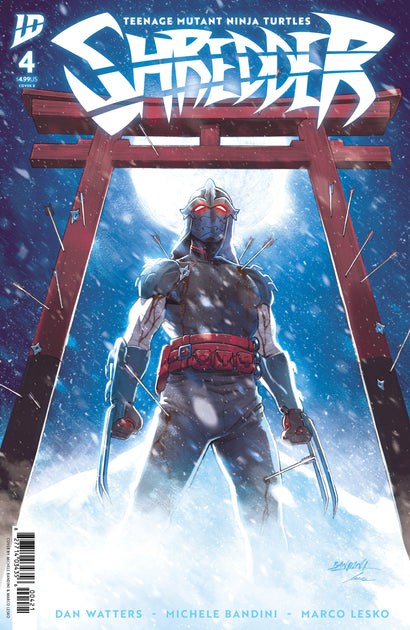 TEENAGE MUTANT NINJA TURTLES: SHREDDER #4 VARIANT B BANDINI