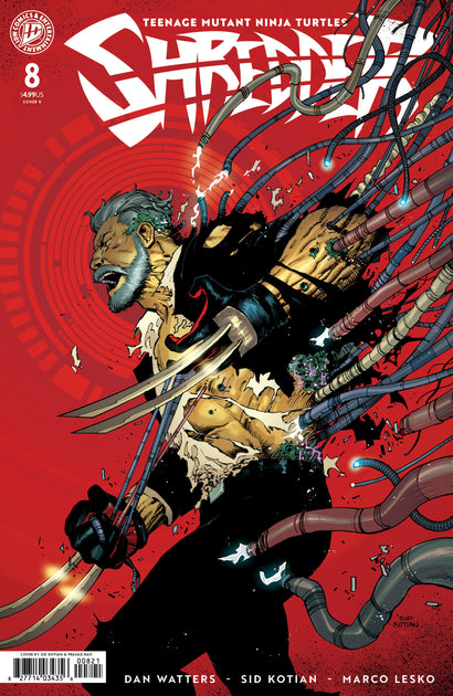 TEENAGE MUTANT NINJA TURTLES: SHREDDER #8 COVER B KOTIAN