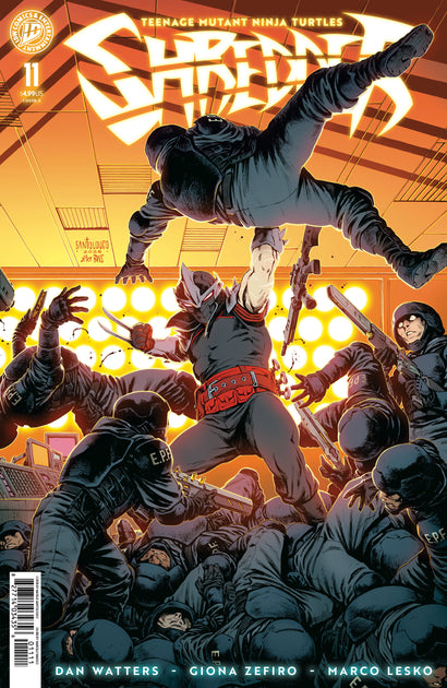 TEENAGE MUTANT NINJA TURTLES: SHREDDER #11 COVER A SANTOLOUCO
