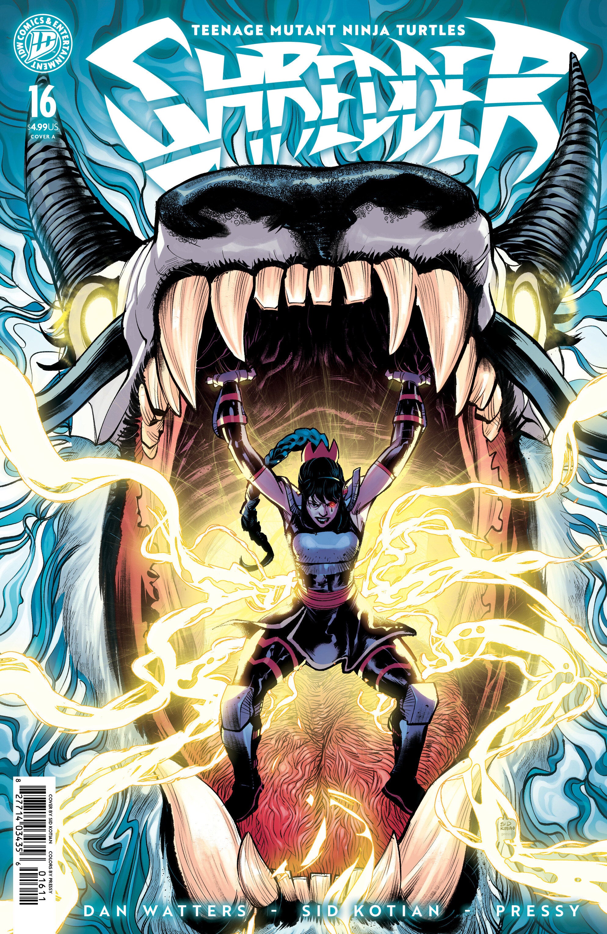 TEENAGE MUTANT NINJA TURTLES: SHREDDER #16 COVER A (KOTIAN)