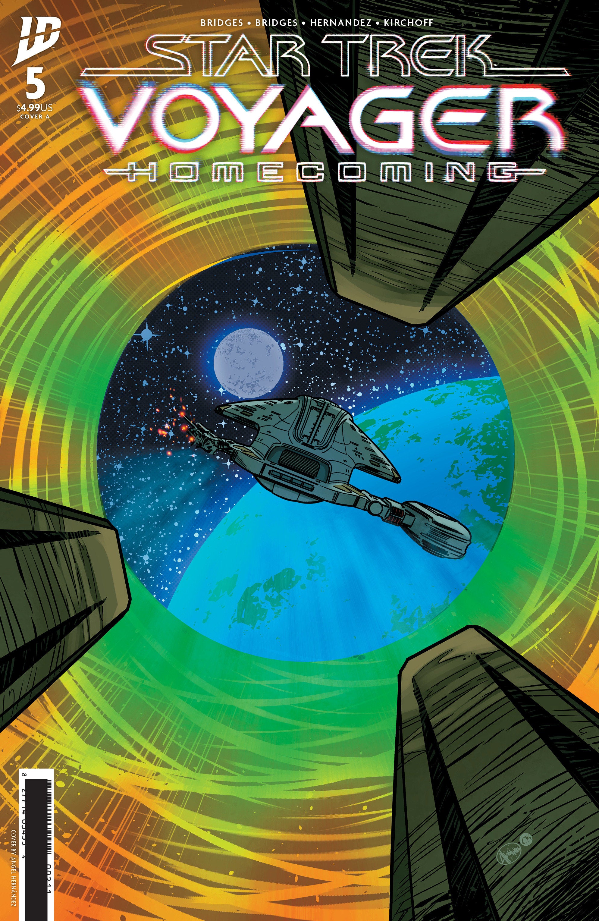 STAR TREK: VOYAGER--HOMECOMING #5 COVER A HERNANDEZ