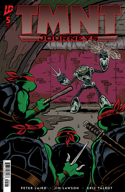 TMNT: JOURNEYS #5 COVER B MITCHRONEY