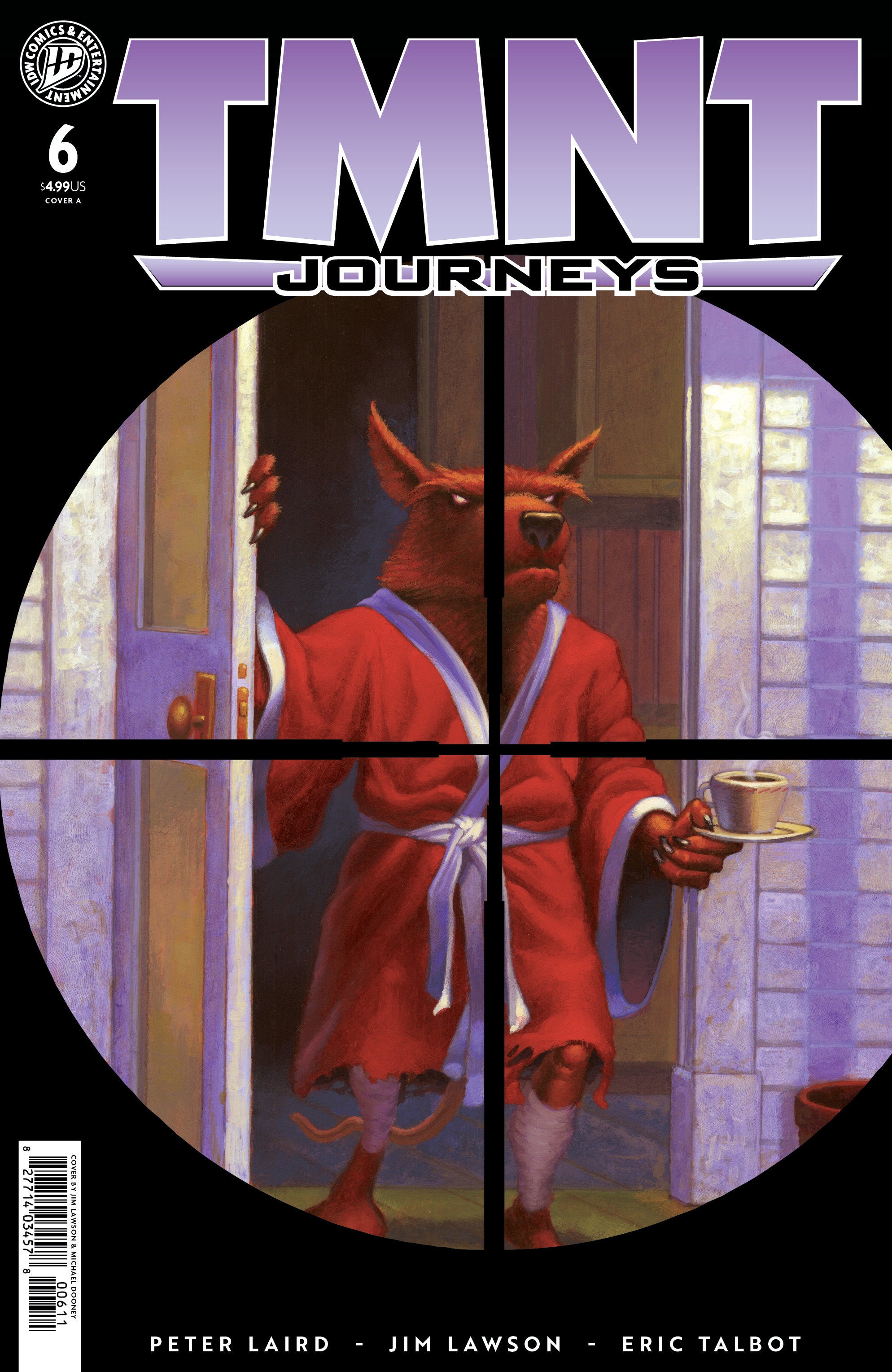 TMNT: JOURNEYS #6 COVER A DOONEY & LAWSON