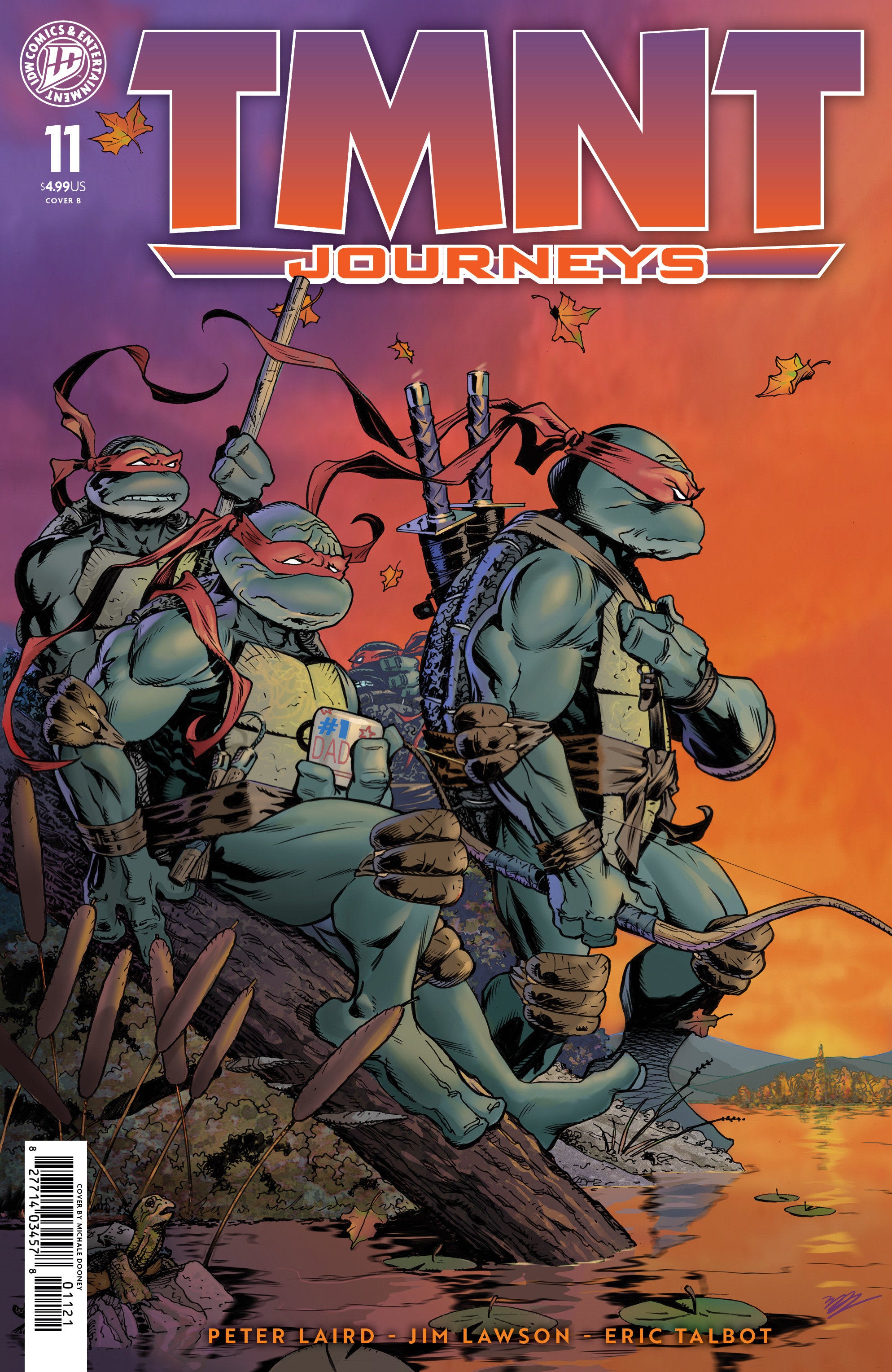 TMNT: JOURNEYS #11 COVER B DOONEY