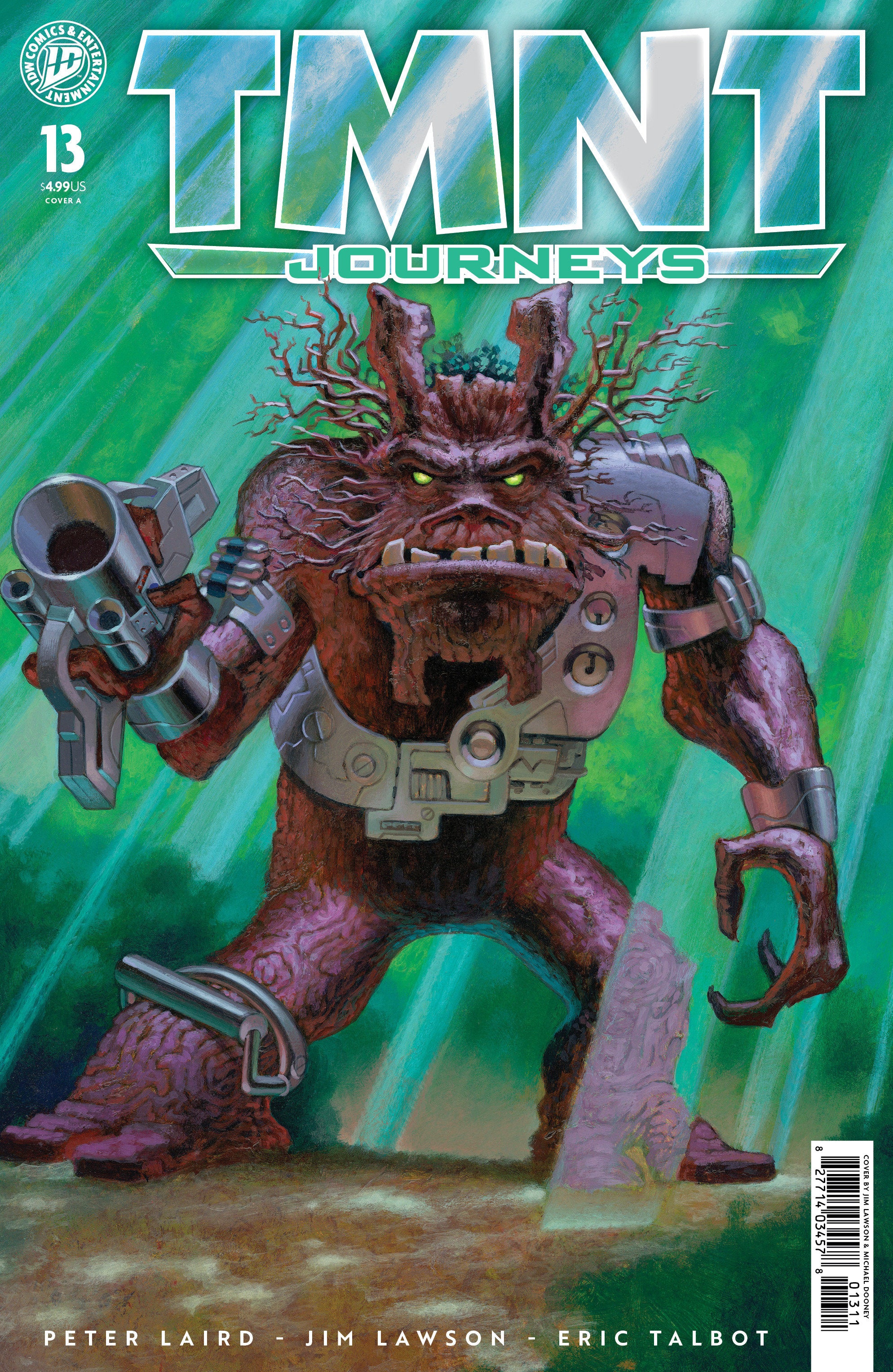 TMNT: JOURNEYS #13 COVER A DOONEY & LAWSON