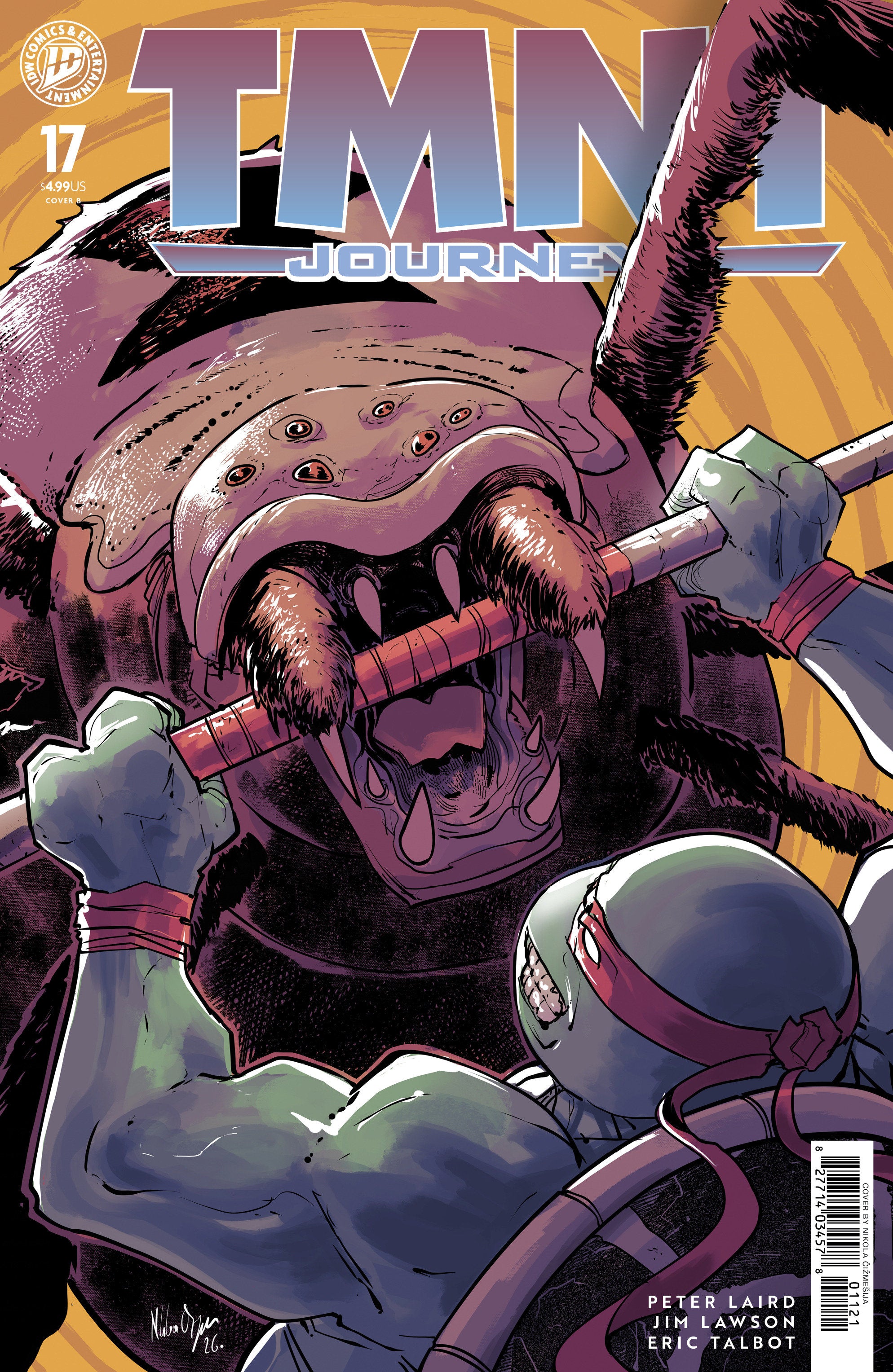 TMNT: JOURNEYS #17 VARIANT B (CIZMESIJA)