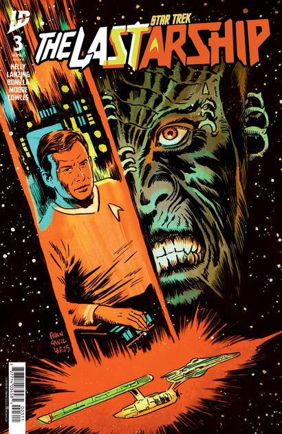 STAR TREK: THE LAST STARSHIP #3 COVER A FRANCAVILLA