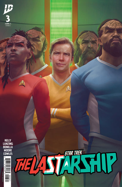 STAR TREK: THE LAST STARSHIP #3 VARIANT B RAHZZAH