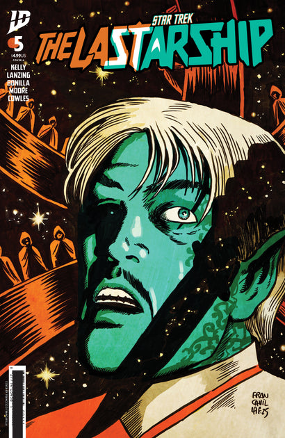 STAR TREK: THE LAST STARSHIP #5 COVER A FRANCAVILLA