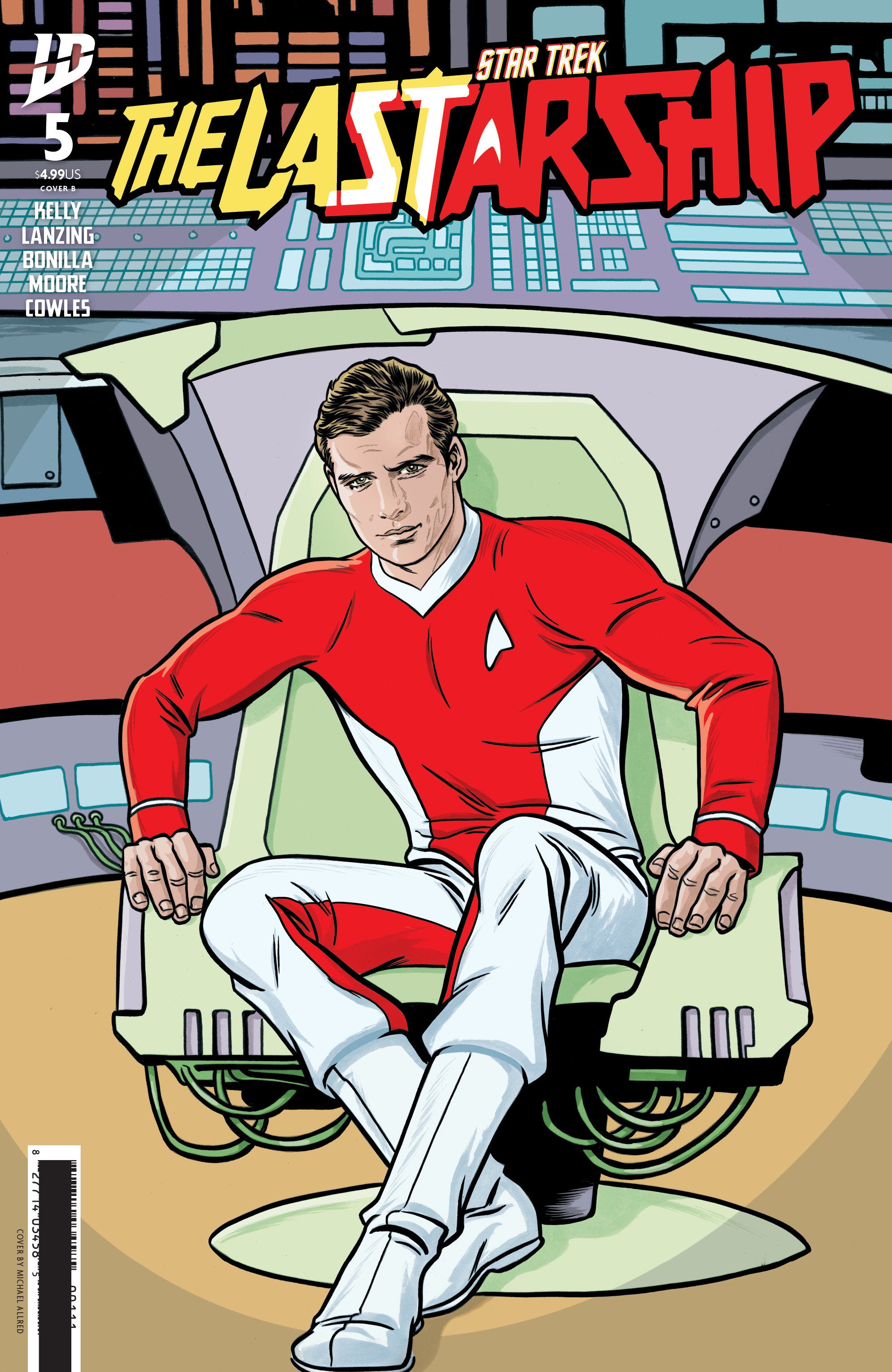 STAR TREK: THE LAST STARSHIP #5 COVER B ALLRED