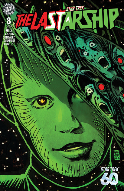 STAR TREK: THE LAST STARSHIP #8 COVER A FRANCAVILLA