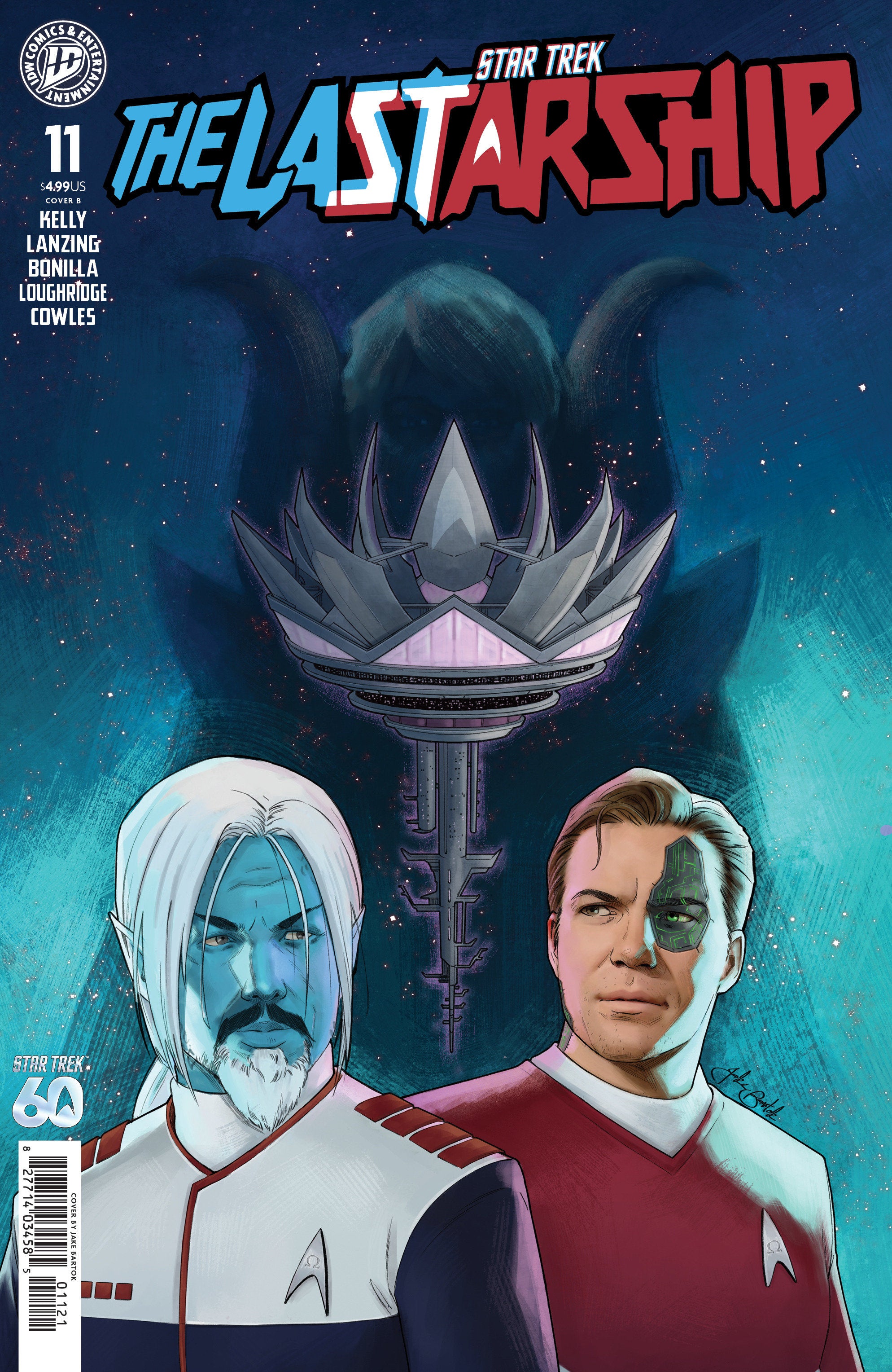 STAR TREK: THE LAST STARSHIP #11 VARIANT B BARTOK