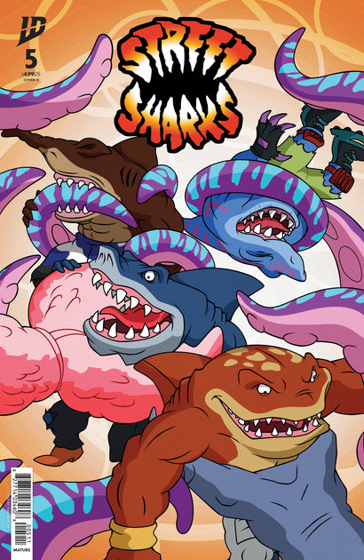 STREET SHARKS #5 COVER A MURPHY