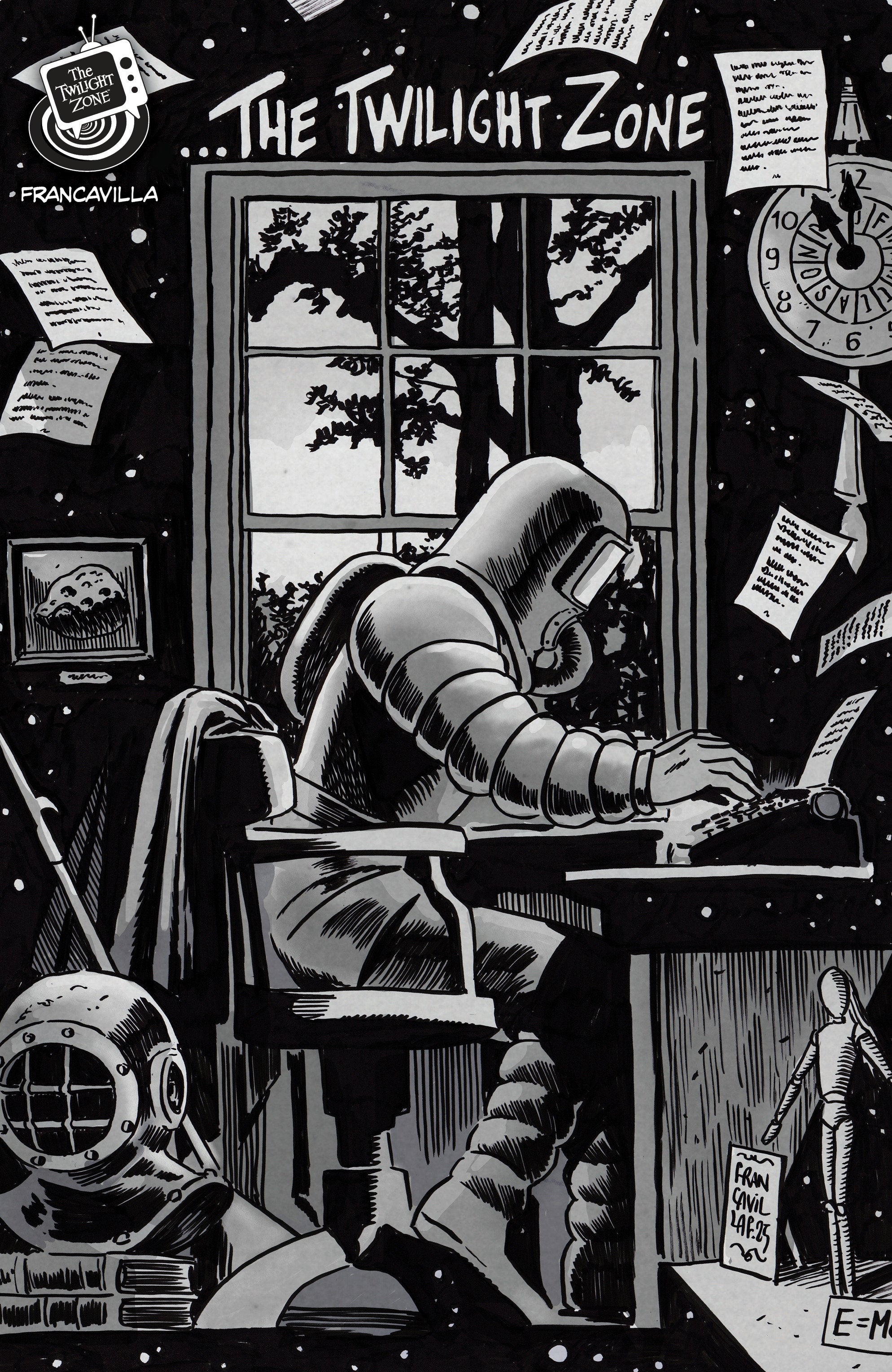 THE TWILIGHT ZONE #5 COVER B FRANCAVILLA CONNECTING COVER