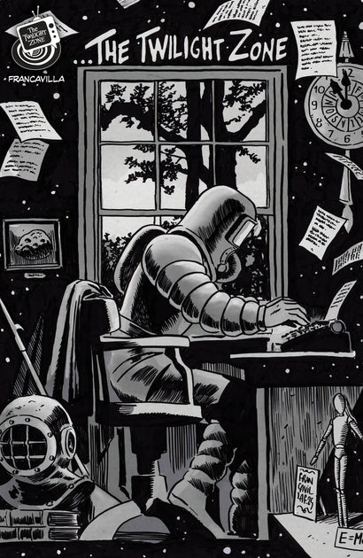 THE TWILIGHT ZONE #5 COVER B FRANCAVILLA CONNECTING COVER